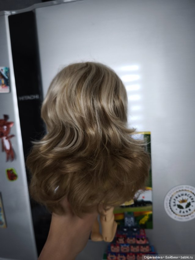 Паричок Monique Gold 8-9 — Парики для BJD (фото 4)