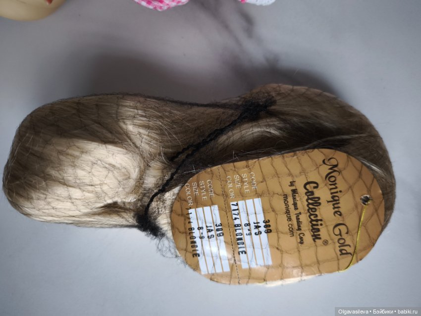 Парик Monique Gold 8-9 — Парики для BJD