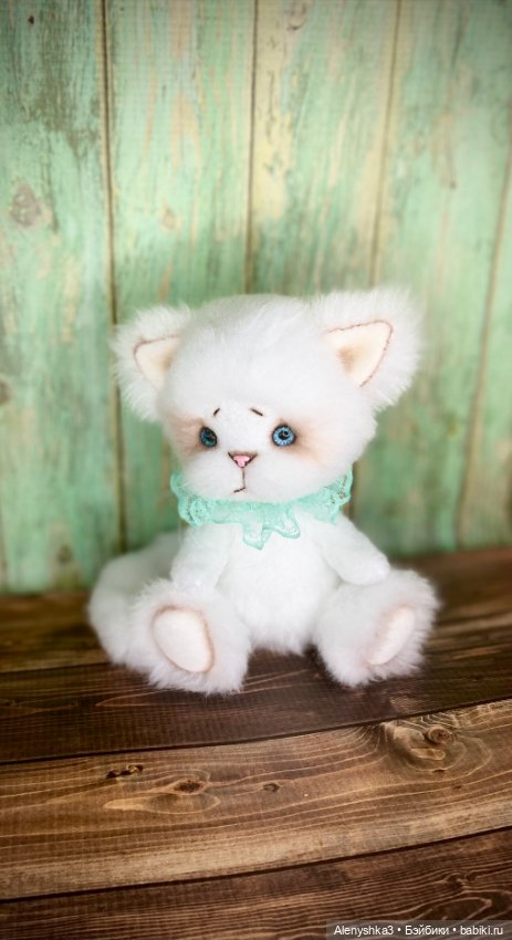Котёнок Облачко💕 — Авторские игрушки (фото 4)
