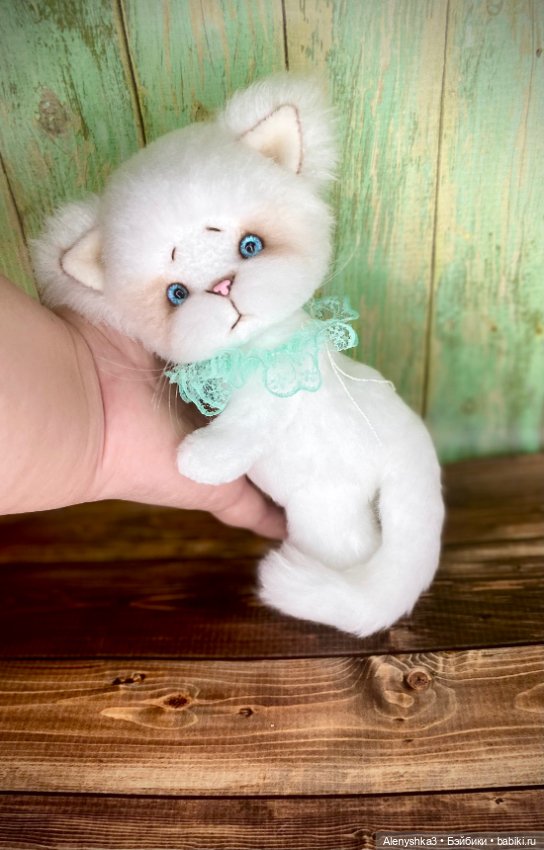 Котёнок Облачко💕 — Авторские игрушки