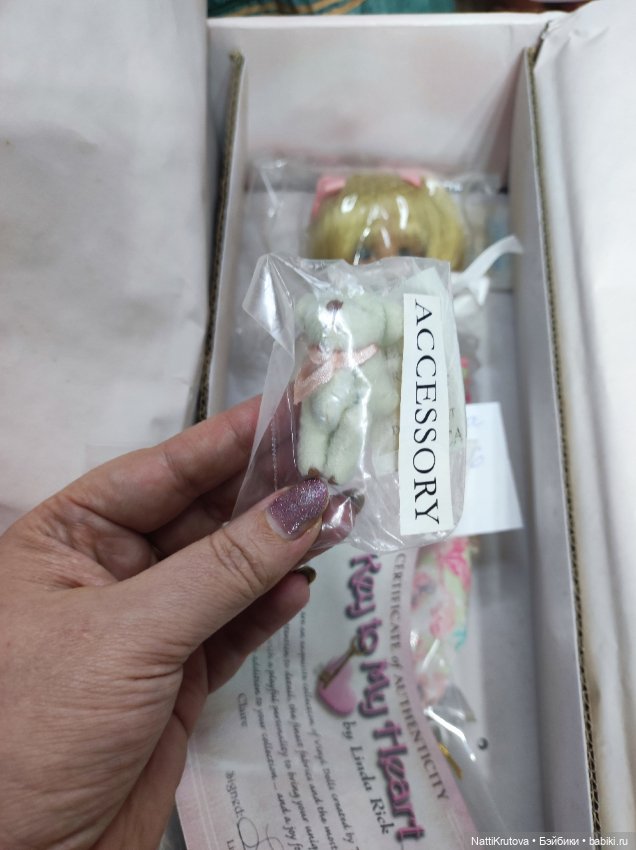 Кукла лимитка KEY TO MY HEART (300 шт на мир) от Linda Rick, 2008г (фото 6)