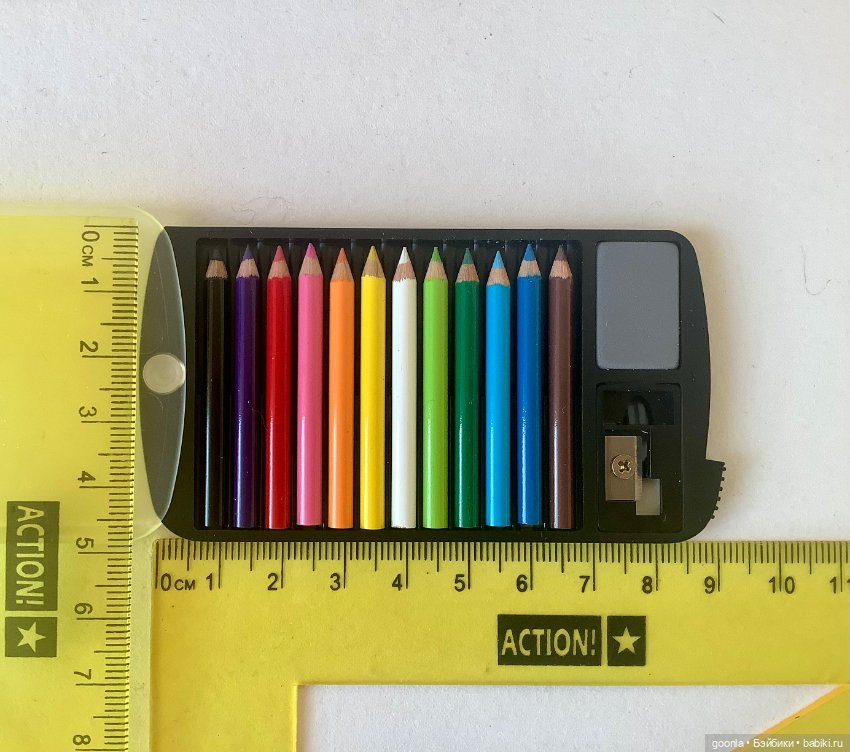 Японские мини карандаши — Аксессуары для кукольных фотосессий (фото 2)