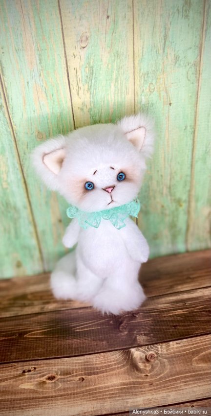 Котёнок Облачко💕 — Авторские игрушки (фото 6)