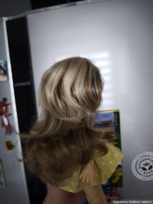 Паричок Monique Gold 8-9 — Парики для BJD (фото 5)