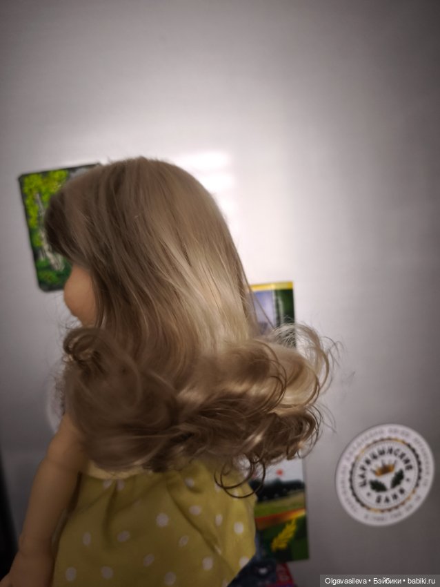 Парик Monique Gold 8-9 — Парики для BJD (фото 3)