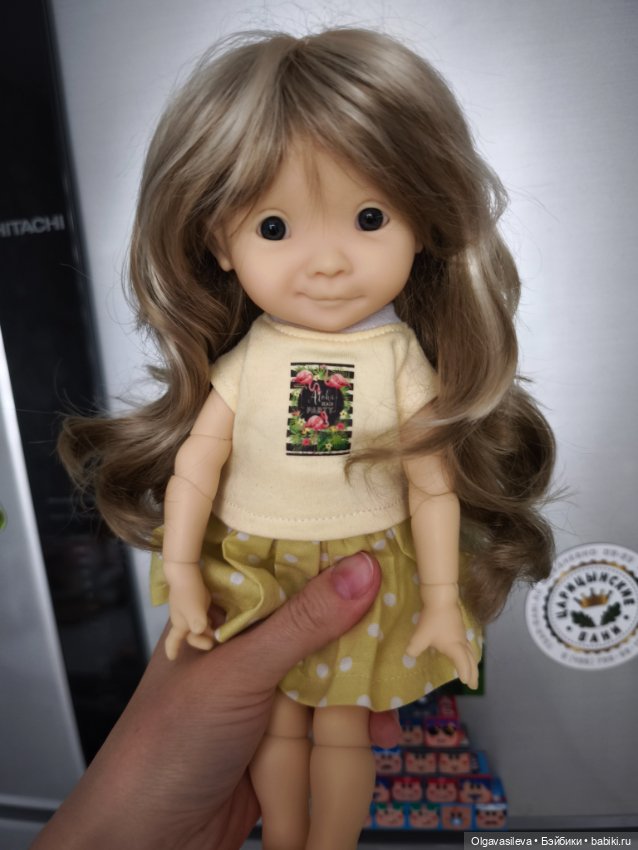 Паричок Monique Gold 8-9 — Парики для BJD