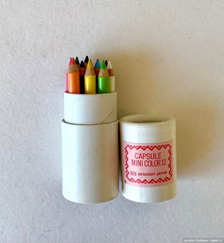 Японские мини карандаши — Аксессуары для кукольных фотосессий