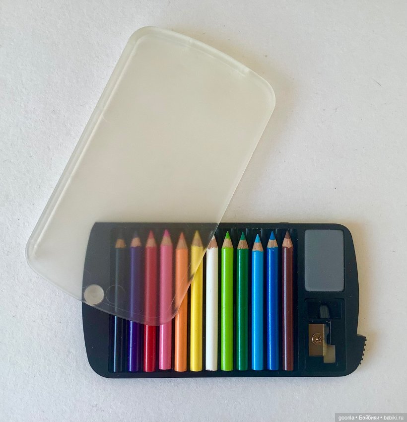 Японские мини карандаши — Аксессуары для кукольных фотосессий (фото 3)