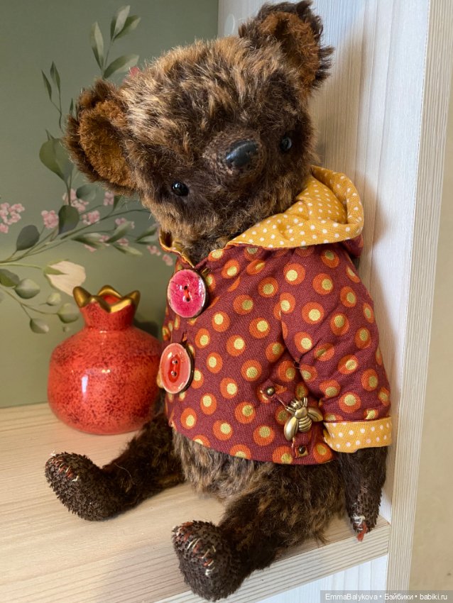 Мишка Чуня🎈 — Авторские игрушки