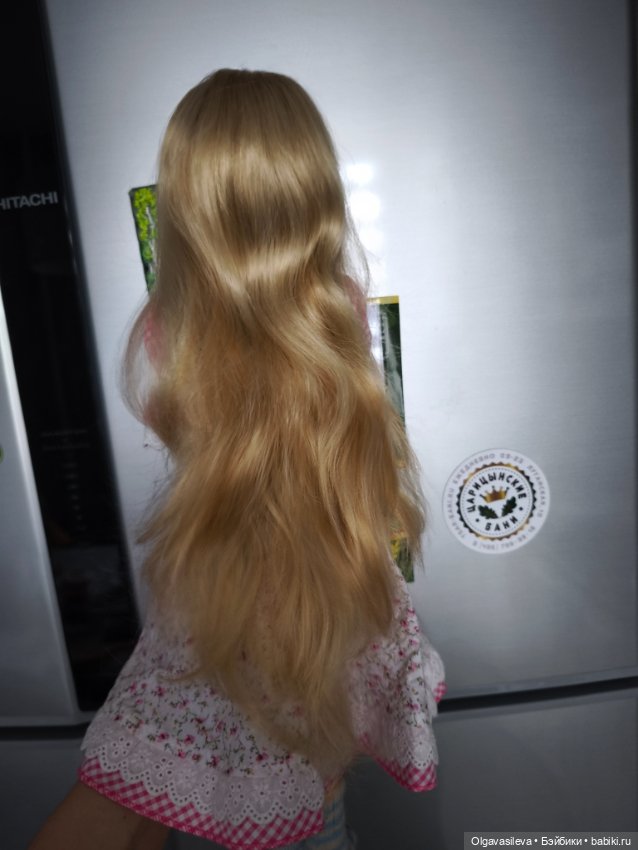 Парик Monique Gold 8-9 — Парики для BJD (фото 6)