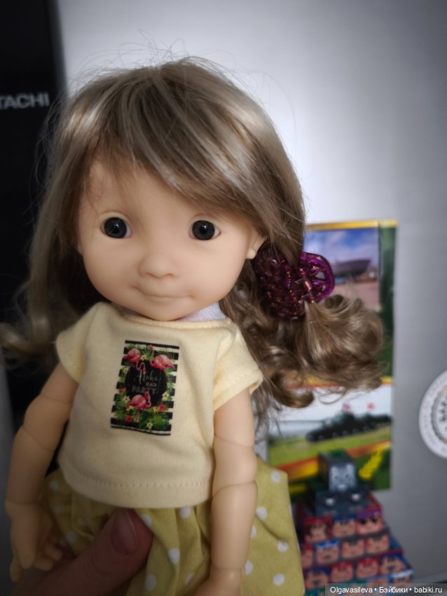 Парик Monique Gold 8-9 — Парики для BJD (фото 7)