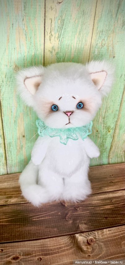 Котёнок Облачко💕 — Авторские игрушки (фото 7)