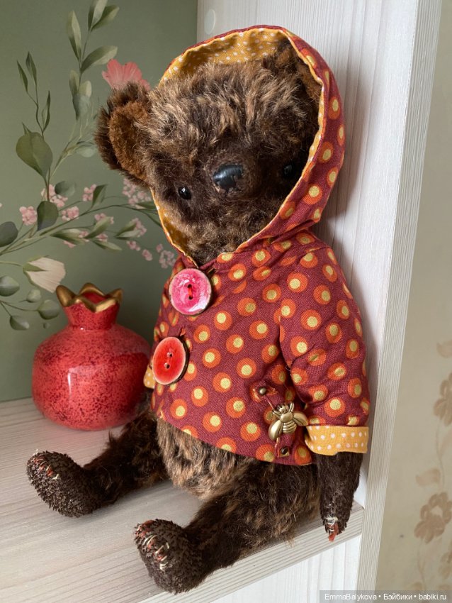 Мишка Чуня🎈 — Авторские игрушки (фото 4)