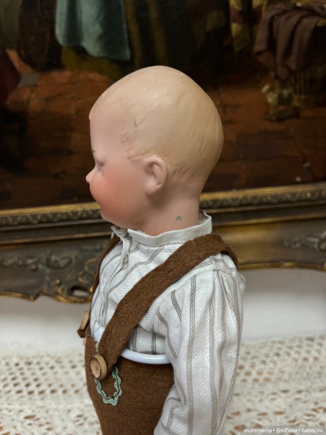 Очаровательный мальчишка тоддлер Gebrüder Heubach 7647 рост 30 см (фото 6)