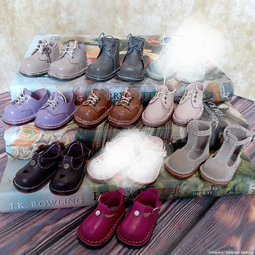 Много обуви на паол — Обувь для кукол (фото 2)