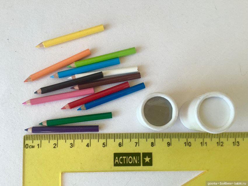 Японские мини карандаши — Аксессуары для кукольных фотосессий (фото 4)