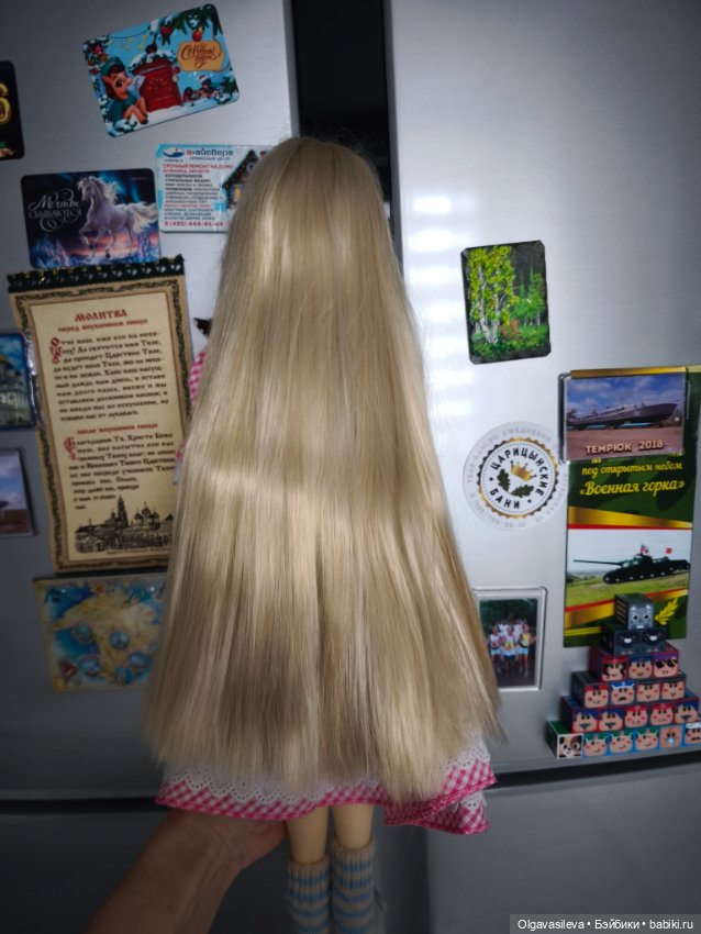 Парик Monique Gold 8-9 — Парики для BJD (фото 3)