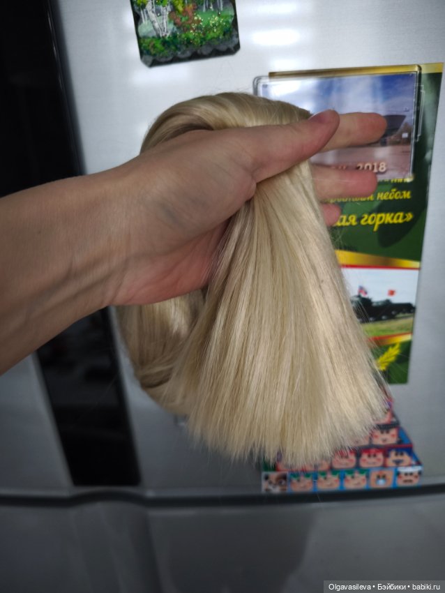 Парик Monique Gold 8-9 — Парики для BJD (фото 10)