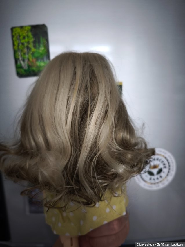 Парик Monique Gold 8-9 — Парики для BJD (фото 4)