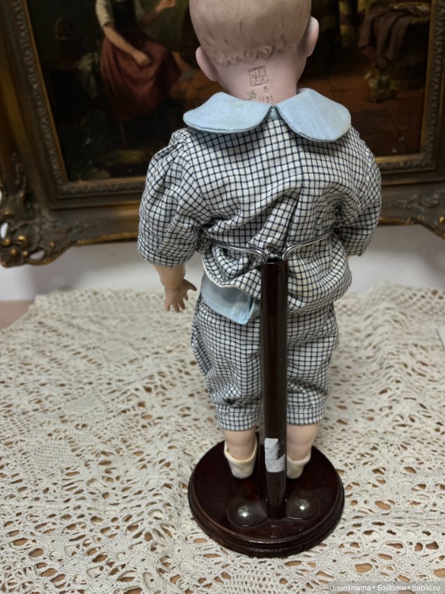 Очаровательный мальчишка тоддлер Gebrüder Heubach 8191 рост 35 см (фото 3)