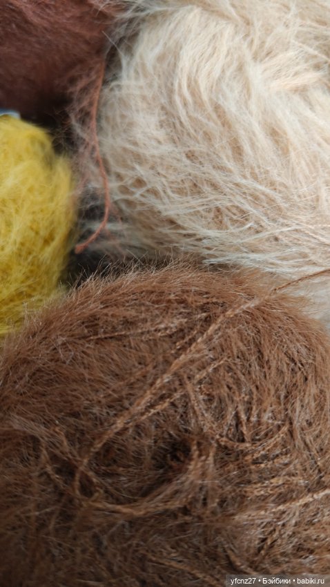 Набор пряжи( пух норки) — Пряжа (фото 6)