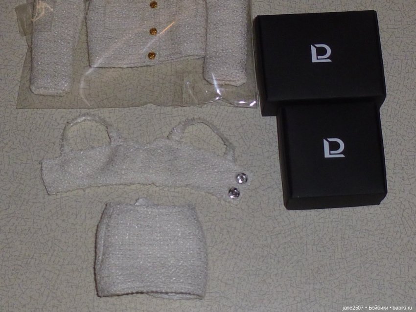 Полный аутфит Defa Lucy Paris Model 01 новый (размер Барби, Поппи Паркер) (фото 3)