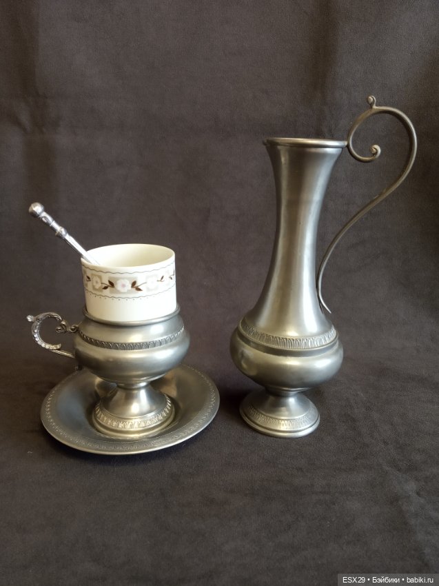 Красивый набор из олова — Аксессуары для кукольных фотосессий (фото 2)