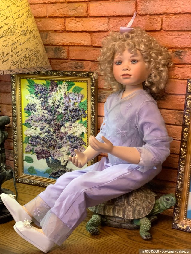 Кукла фарфоровая коллекционная (фото 10)