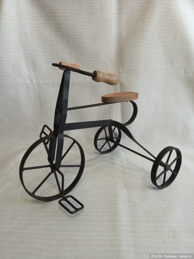 Винтажный велосипед — Аксессуары для кукольных фотосессий (фото 6)