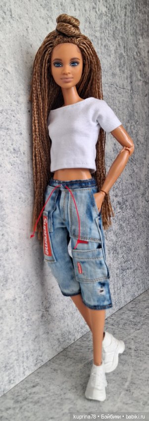 Джинсовые шорты на ребят БТС или барби (фото 6)