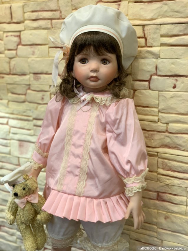 Кукла фарфоровая коллекционная (фото 8)