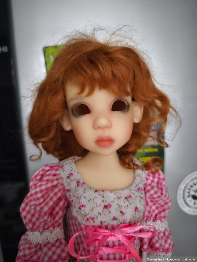 Мохеровый паричок 8-9 — Парики для BJD (фото 5)