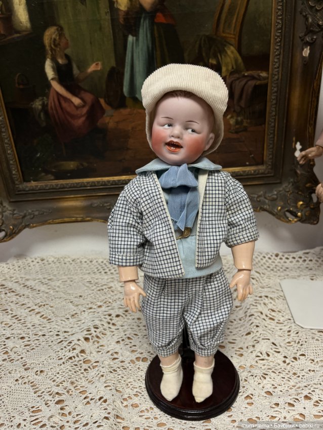 Очаровательный мальчишка тоддлер Gebrüder Heubach 8191 рост 35 см (фото 4)