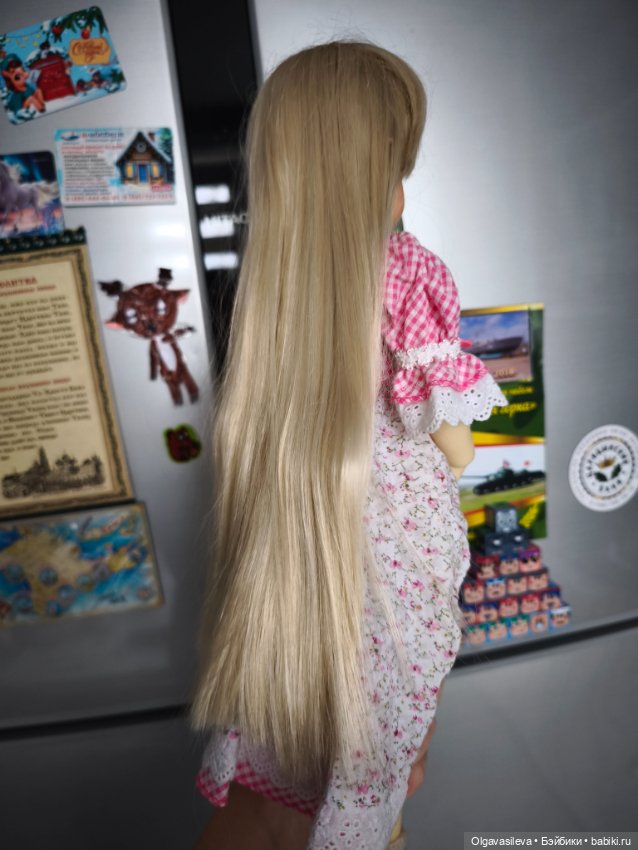 Парик Monique Gold 8-9 — Парики для BJD (фото 5)