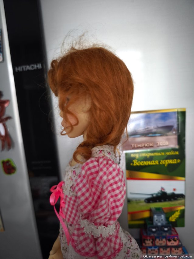 Мохеровый паричок 8-9 — Парики для BJD (фото 2)