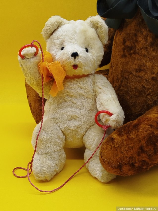 Мишка СССР 60г — Винтажные куклы и игрушки детства