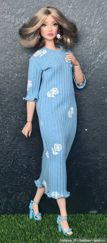Платье для пышки Барби — Одежда для кукол (фото 2)