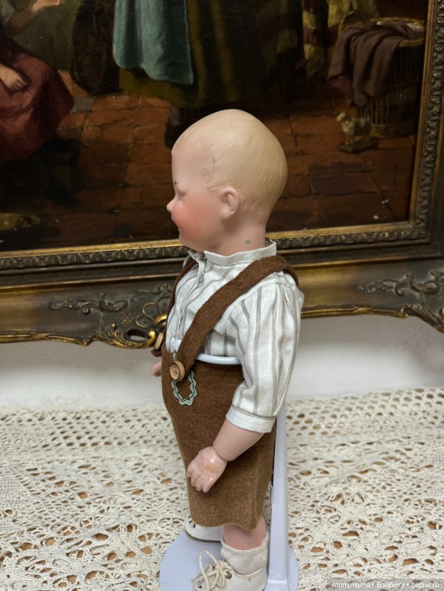 Очаровательный мальчишка тоддлер Gebrüder Heubach 7647 рост 30 см (фото 7)