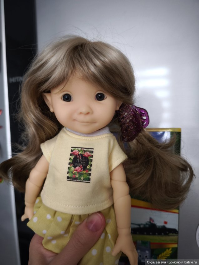 Паричок Monique Gold 8-9 — Парики для BJD (фото 7)