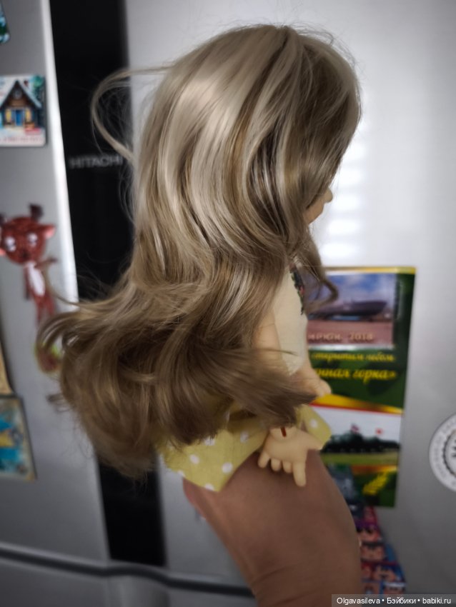 Паричок Monique Gold 8-9 — Парики для BJD (фото 2)