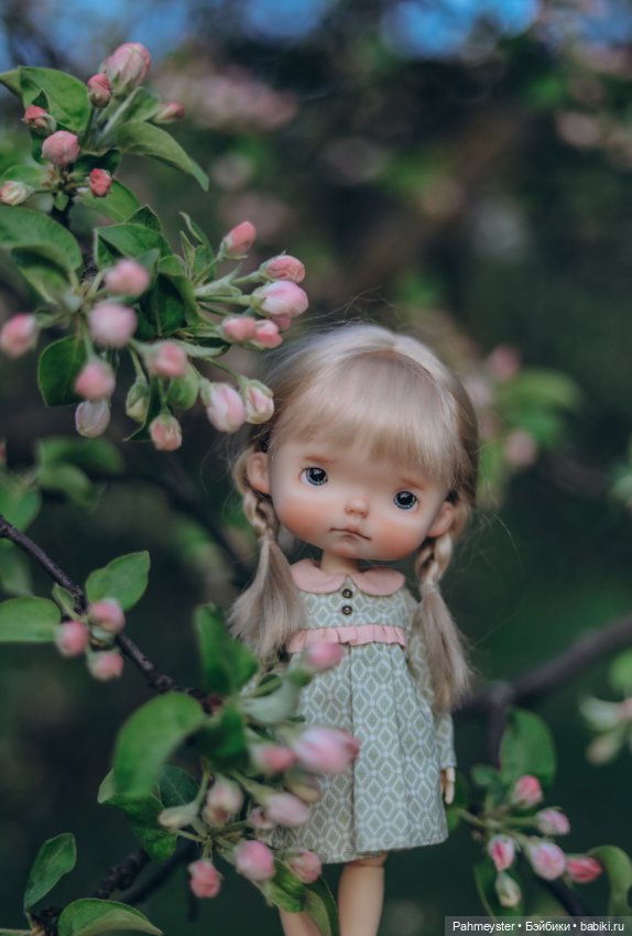 Нежная крошка монст — ООАК (кастом куклы) (фото 3)