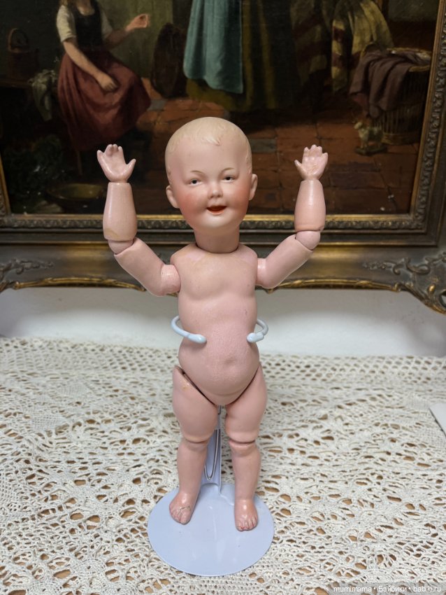 Очаровательный мальчишка тоддлер Gebrüder Heubach 7647 рост 30 см