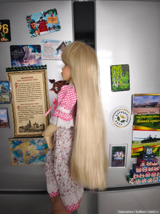 Парик Monique Gold 8-9 — Парики для BJD (фото 4)