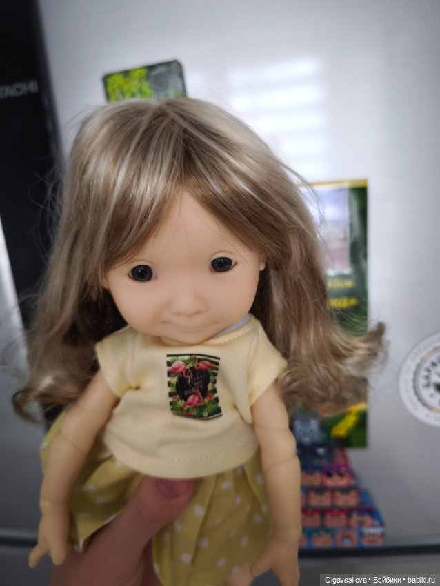 Парик Monique Gold 8-9 — Парики для BJD (фото 6)