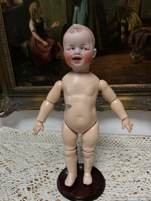 Очаровательный мальчишка тоддлер Gebrüder Heubach 8191 рост 35 см (фото 6)