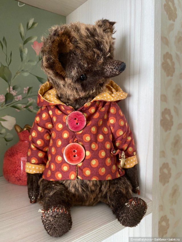 Мишка Чуня🎈 — Авторские игрушки (фото 6)