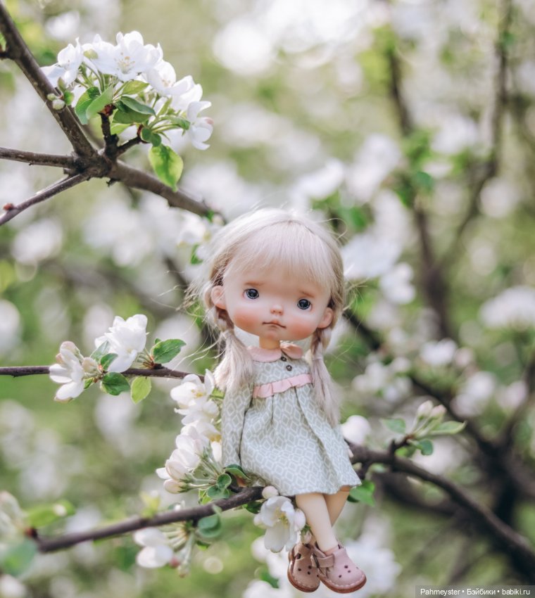 Нежная крошка монст — ООАК (кастом куклы) (фото 2)