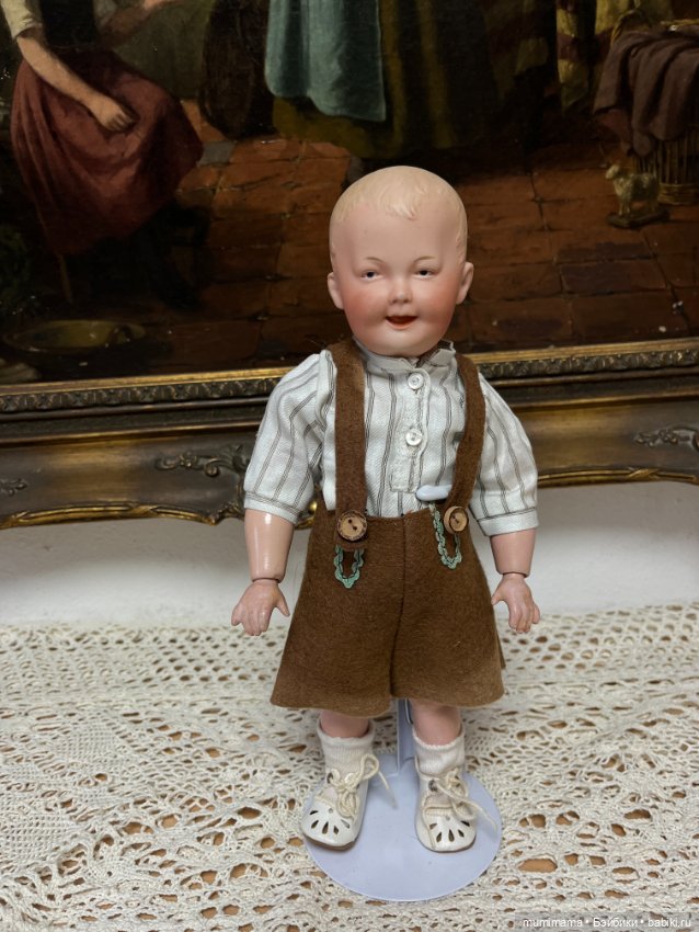 Очаровательный мальчишка тоддлер Gebrüder Heubach 7647 рост 30 см (фото 3)