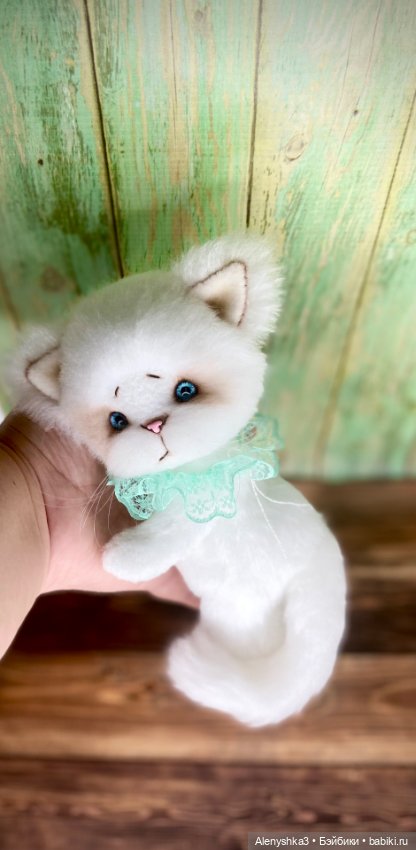 Котёнок Облачко💕 — Авторские игрушки (фото 3)