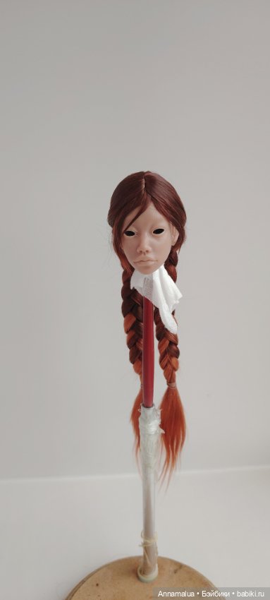Парик на кукол Е. Ганчаровой